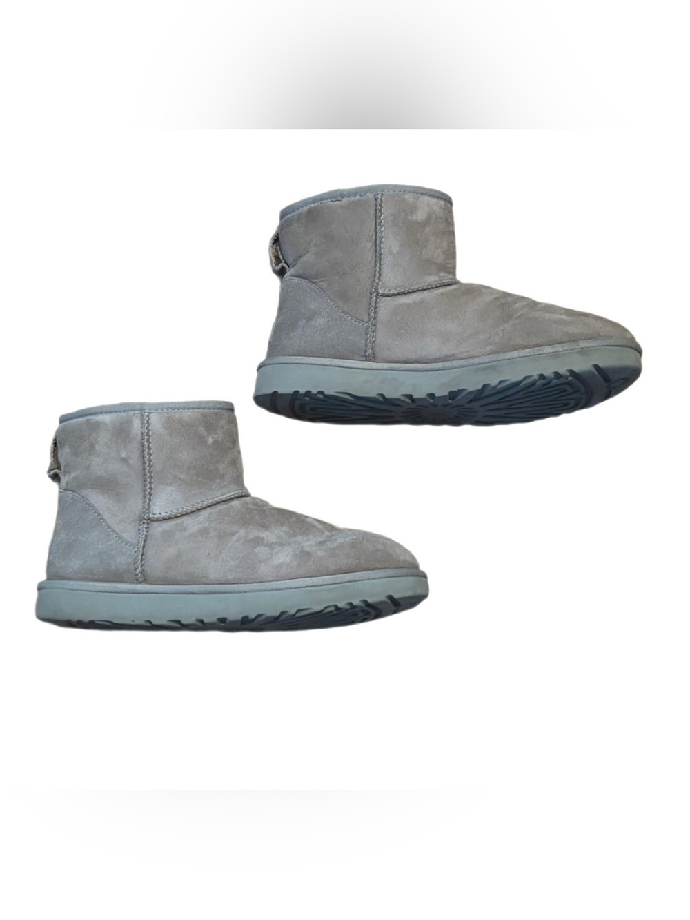 UGG Classic Mini II Boots Grey Women's Size 9